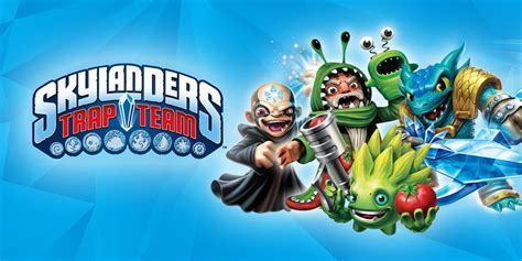 wii u with skylanders trap team